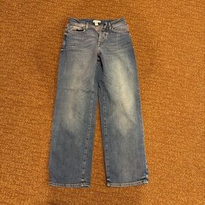 Forever 21 Blue Straight Leg Jeans